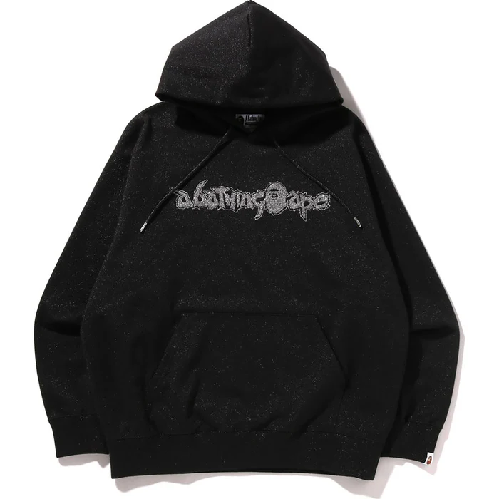 BAPE METALLIC YARN PULLOVER HOODIE MENS缩略图