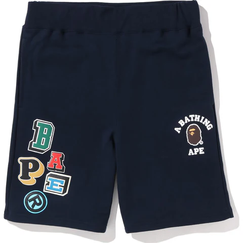 BAPE Multi Fonts Sweat Shorts: A Stylish Blend of Comfort and Urban Flair缩略图