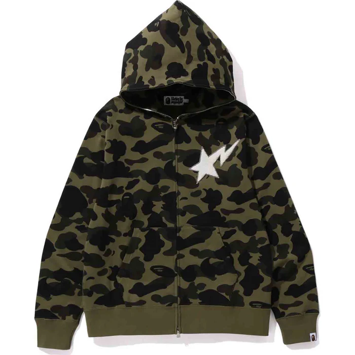 BAPE 1ST CAMO FULL ZIP HOODIE MENS缩略图